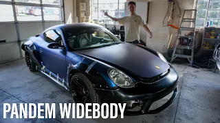 I got a PANDEM WIDEBODY for my Porsche CAYMAN!