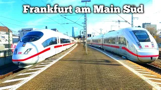 Züge in Frankfurt Main Süd | ICE Trains , Regional Bhan & Schnellbahn at Frankfurt Süd | Travel Ways