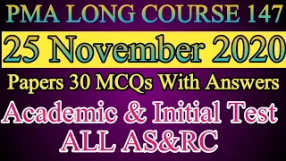 Today Papers Mcqs PMA Long Course 147|25/November/2020 Test MCQs Pma 147/pma long course 147 2020