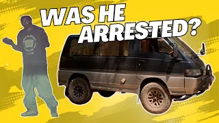 Was He Arrested? Auto Theft Suspect Caught RED-HANDED Living in Stolen Van