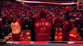 December 18, 2013 - ESPN - Miami Heat Player Intro (Vs. Pacers)