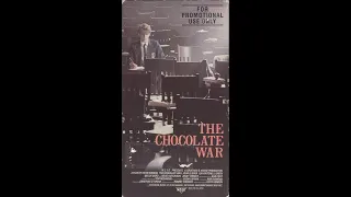 Opening to The Chocolate War 1989 Screener VHS