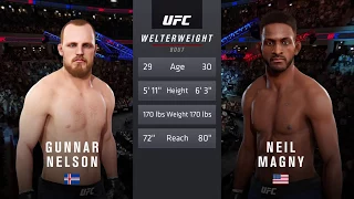 Ultra Real | EA Sports UFC 3 | Gunnar Nelson vs. Neil Magny