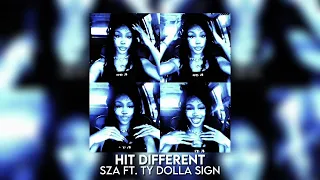 hit different - sza [sped up]