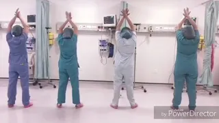 Almoosa hospital in Saudi Arabia... Hand wash dance