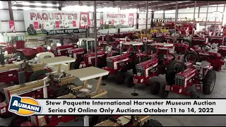 Stew Paquette's International Harvester Museum Auction - Bidding Now Open!