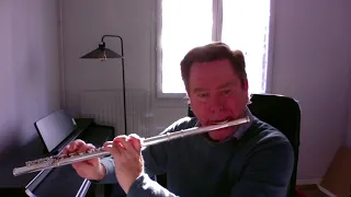 Improvisation N°25 « Jupiter » for Solo Flute - Franck Douvin