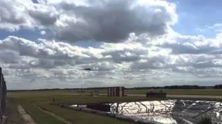 XH558 flypast Doncaster 27/06/2015