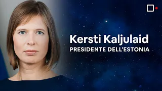 Dialogo con la Presidente dell'Estonia Kersti Kaljulaid