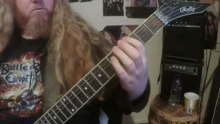 Gallop Rhythm/Tremolo Picking - Thrash Metal Rhythm Guitar Lesson.