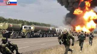 TERRIBLE MOMENT | Fuel supplies for the Russian army were blown up by Ukrainian missiles