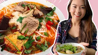 Bun Bo Hue - Must Try Noodle Soup When You're in Vietnam | @vanvufromvietnam