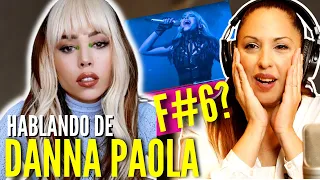 DANNA PAOLA  | AMOR ORDINARIO |  Vaya SORPRESA!!!! Vocal Coach REACTION & ANALYSIS