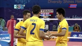 ตะกร้อชาย ไทย-มาเลเซีย Group B 2014 ASIAN GAMES