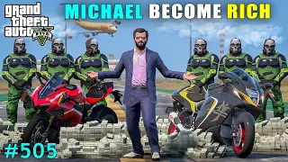 Michael Committed Powerful Robbery From The Museum | Gta V Gameplay