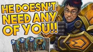 HE DOESN'T NEED ANY OF YOU!! | The Boomsday Project | Hearthstone Arena