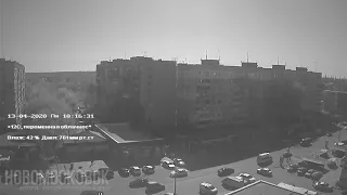 Timelapse 13-04-2020 - Новомосковск, Украина