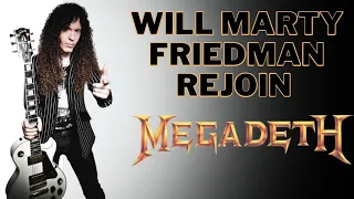 Will Marty Friedman Rejoin Megadeth?