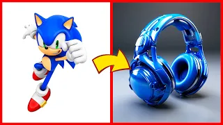 SONIC the Hedgehog ALL CHARACTERS as HEADPHONES 2024