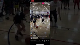 Tyler Herro Gets CROSSED By Kid At Camp 🤣🤣 #shorts