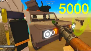 Проехали 5000 на ТЮНИНГОВАННОМ ДРАНДУЛЕТЕ в ROBLOX DUSTY TRIP [ЧАСТЬ 2]