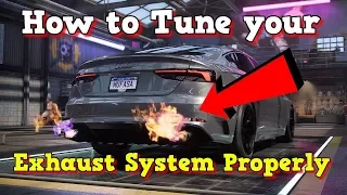 Properly tune your exhaust system on Need for Speed Heat