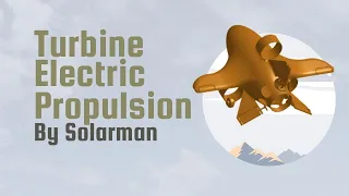 DIY Flight Simulation of a Blended Wing Body Turbine Electric Propulsion Airplane | AWESOME Inventio