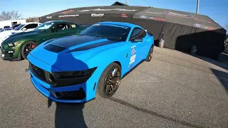2024 Dark Horse Ford Mustang Ride Along On The Auto Cross Track at Ponies In The Smokies 2024