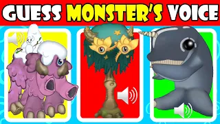 GUESS the MONSTER'S VOICE | MY SINGING MONSTERS | GNARLS, TUSKSKI, BOWHEAD, VOUDOUL, STOOPA