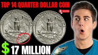 The Top 14 Rare D Washinton Quarter Dollar That Could Make You a Millionaire - COINS WORTH MONEY