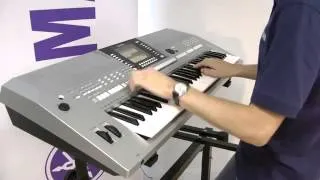 Функция сохранения музыкальных настроек Yamaha PSR S910