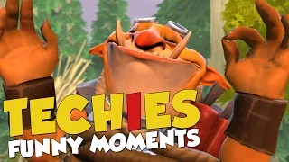 DotA 2 Techies Funny Moments - The Dumbest Duel. EVER!