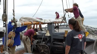 Raising The S/V Denis Sullivan's Anchor 2