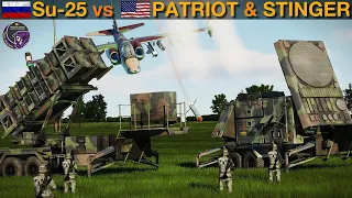 Could Russian Su-25s Operate Within US Patriot & Stinger Networks? (WarGames 32) | DCS