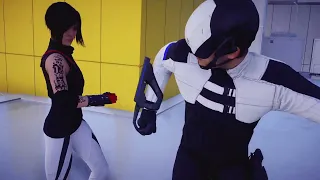 Mirror's Edge Catalyst All Takedowns in Slow Motion (Revised, extended version)