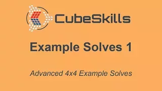 4x4 Advanced Example Solves [1]