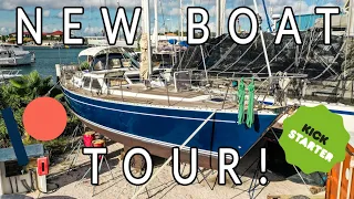 Tour of the new boat: Oyster 485