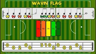 Waving Flag - Xylo Ukulélé PLAY ALONG