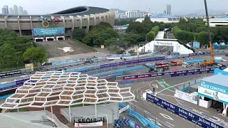 20220814 Lap 1 Crash : Formula E Korea Seoul