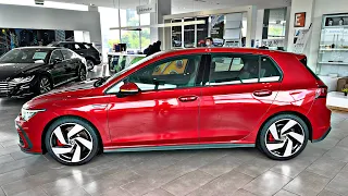 2023 New Volkswagen Golf GTI MK8 Red Color | VW The Best Car !