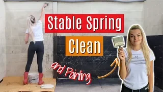 Stable Makeover | Spring Clean & Painting