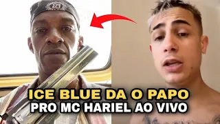 ICE BLUE DA O PAPO PROS MOLEQUES DO FUNK AO VIVO CARA A CARA