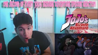 1 SECOND OF EVERY JOJO'S BIZARRE ADVENTURE EPISODE REACTION!! #jojosbizarreadventure #reaction #jojo