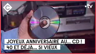 Le CD, 40 ans et déjà vieux ! - L’Oeil de Pierre - C à vous - 02/09/2022