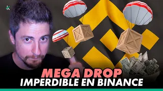 💸 MEGADROP de BINANCE 💸 ¿Cómo OBTENER criptomonedas ANTES de que se LISTEN?