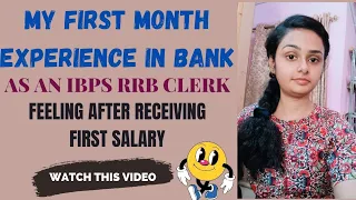 MY FIRST MONTH EXPERIENCE IN BANK AS RRB OA | BANKERS LIFE | WORK PRESSURE IN BANK #rrbclerk2023