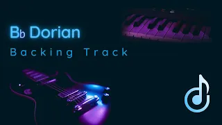 Bb Dorian Funk Backing track for guitar | Hard Work