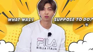 Namjoon being confused for just about everything