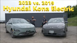 2023 vs. 2019 Hyundai Kona Electric