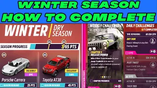 FORZA HORIZON 5 - Winter Season Festival Playlist HOW TO COMPLETE GUIDE! Tutorial Chinese Lanterns